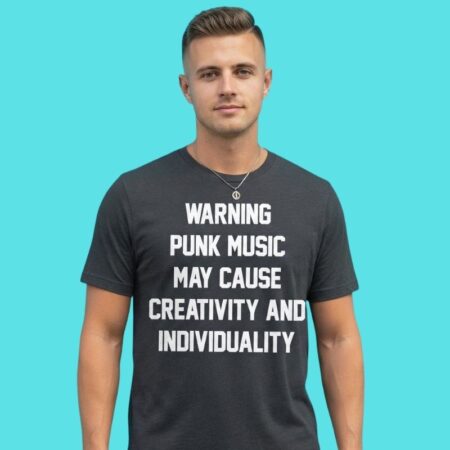Punk Music Creativity & Individuality Graphic Tee