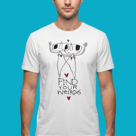 Quirky Friendship Inspirational Motto Tee