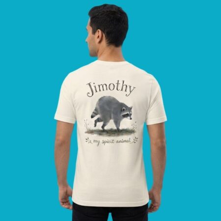 Raccoon Spirit Animal Funny Meme Tee