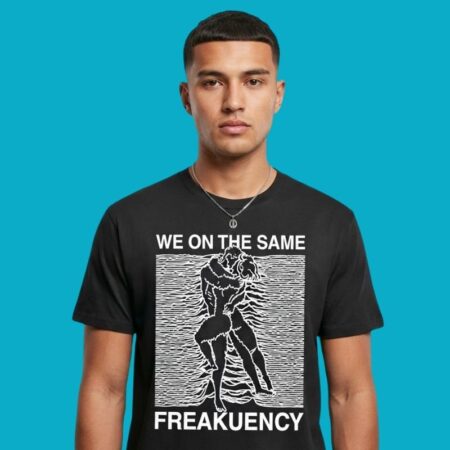 Radio Frequency Music Vibe Humor Tee
