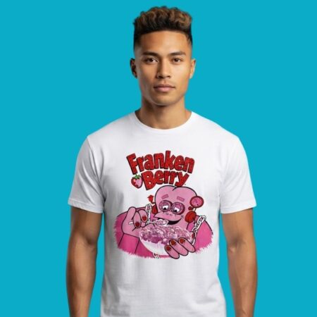 Retro Cereal Mascot Monster Graphic Tee