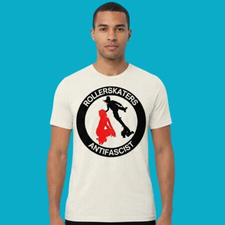 Rollerskaters Antifascist Roller Skating Shirt
