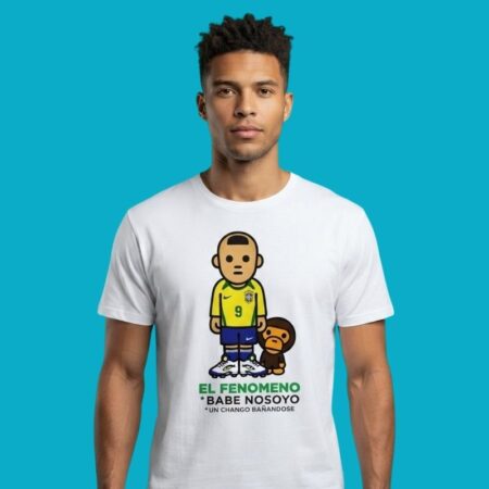 Ronaldo Nazario Brazil El Fenomeno Babe No Soy Un Chango T-Shirt