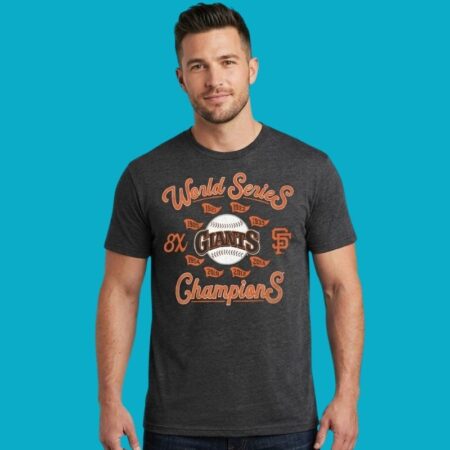 San Francisco Giants 8x World Series Champions Tee