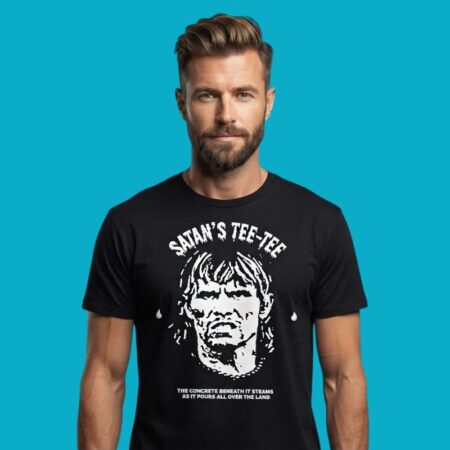 Satans The Concrete Beneath It Steams As It Pours Shirt