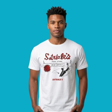 Satriales Pork Store Meat Market Gabagool Logo Tee