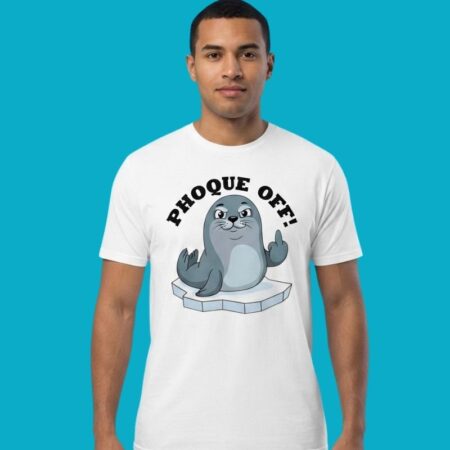 Seal Animal French Pun Funny Graphic Tee