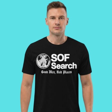 Search Good Men Bad Places Military Graphic Tee