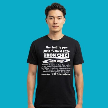 Seattle Pop Punk Festival 2026 Band Tee