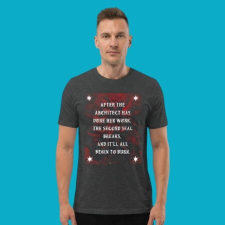 Second Seal Breaks Apocalypse Gothic Prophecy Tee