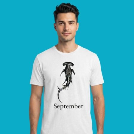 September Hammerhead Shark Ocean Life T-Shirt