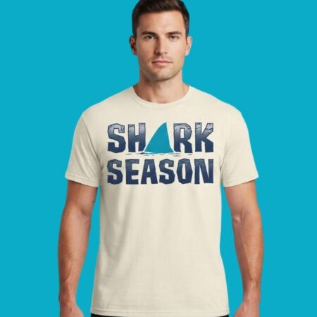 Shark Season Ocean Predator Graphic Tee