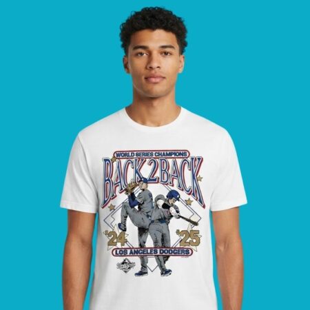 Shohei Ohtani Back-To-Back World Series Champions Tee