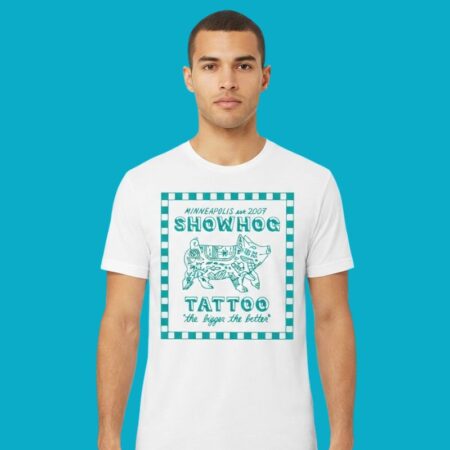 Showhog Tattoo Minneapolis Est 2007 Graphic Shirt