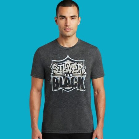 Silver And Black Las Vegas Raiders NFL Tee