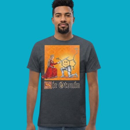 Sir Otonin Serotonin Chemistry Science Pun Shirt