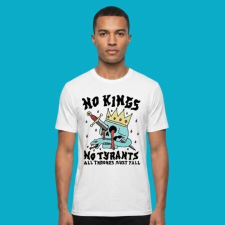 Skull Knife And Snake No Kings All Thrones Must Fall Shirt