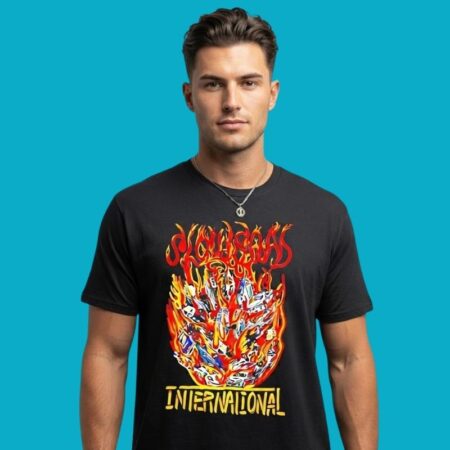 SlowSaaS Burning Police Car Tee