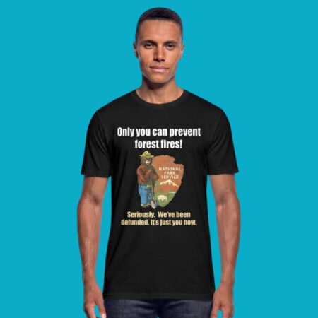 Smokey Bear National Park Service Only You Can Prevent Forest Fires Shirt