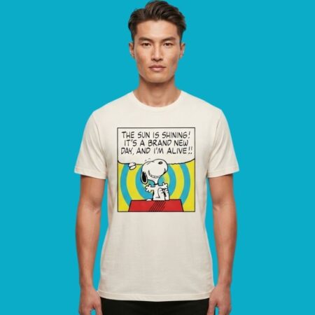 Snoopy The Sun Is Shining Brand New Day I Am Alive Shirt