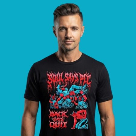 Soul Says Pit Back Says Quit Devil Shirt