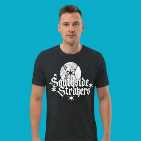 Southside Strokers Baseball Barbed Wire Graphic T-Shirt