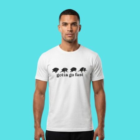 Speed Character Raccoon Meme Graphic Tee