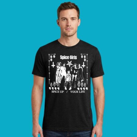 Spice Girls Satanic Pentagram Spice Up Tee