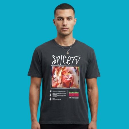 Spice TV ByLambo Home Theater Lambovision Retro T-Shirt