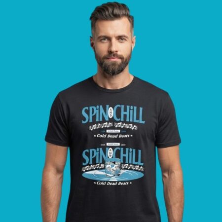 Spin And Chill Cold Dead Beats Vinyl Tee