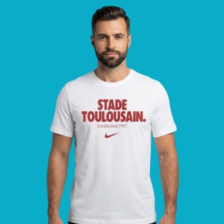 Stade Toulousain Established 1907 Rugby Shirt