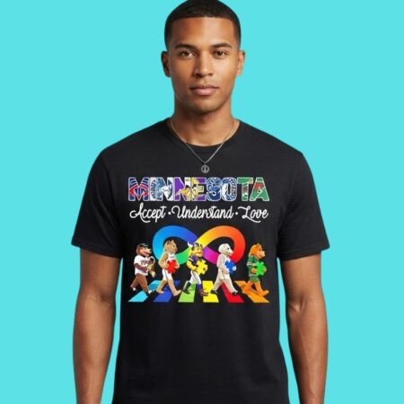 State Sports Mascots Autism Support Tee