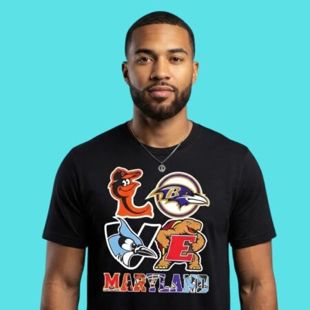 State Sports Team Spirit Triple Logo Tee
