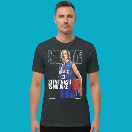 Steve Nash Is No Joke Slam Magazine Graphic Tee