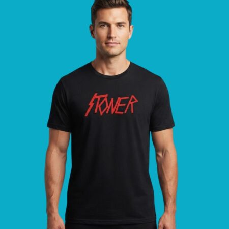 Stoner Metal Logo Heavy Rock Graphic Tee