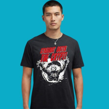 Straight Outta The Crypt Horror Zombie Shirt