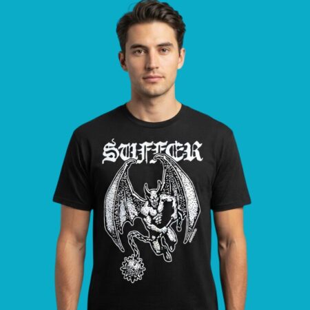 Suffer Devil With Morning Star Heavy Metal Shirt