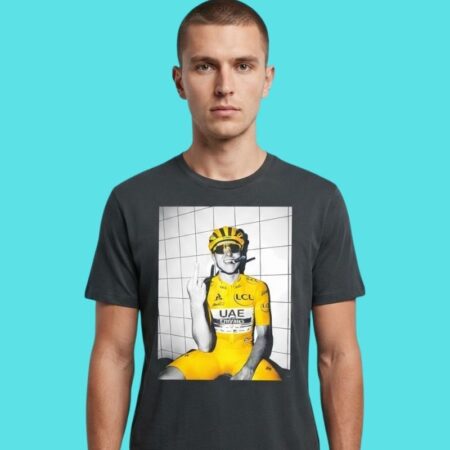 Tadej Pogacar Cycling Legend Attitude Graphic Tee