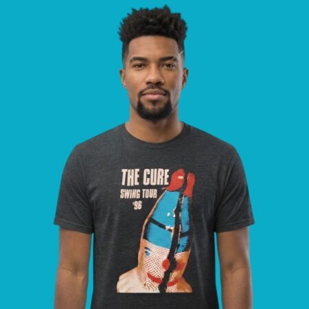 The Cure Swing Tour 96 Robert Smith Alternative Rock T-Shirt