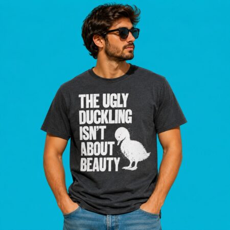 The Ugly Duckling Isnt About Beauty Inspirational T-Shirt