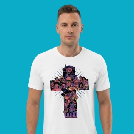 The Wrestler Maniac Kid Movie Collage Shirt