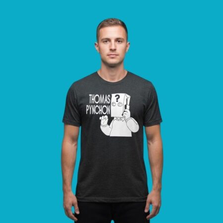 Thomas Pynchon Paper Bag Head Author Tee
