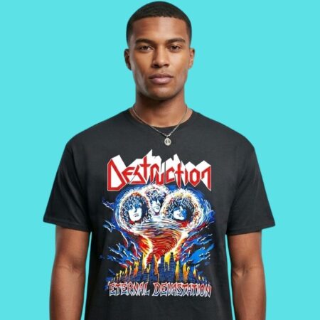 Thrash Heavy Metal Band Graphic Tee