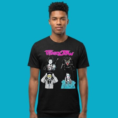 Tigers Jaw Band Members Graphic Indie Rock Shirt