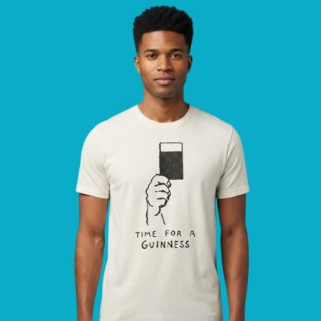 Time For A Guinness Beer Stout Irish Pub Shirt