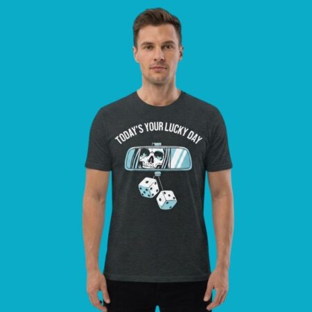 Today's Your Lucky Day Grim Reaper Dice Tee