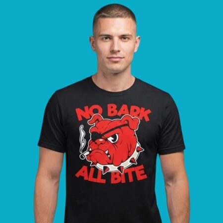 Tough Bulldog No Bark Heavy Graphic Tee