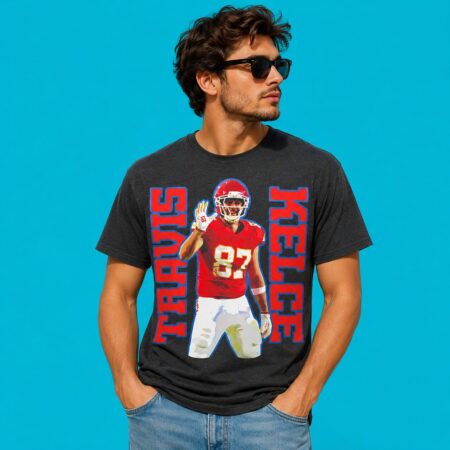 Travis Kelce Kansas City Chiefs NFL Football Star T-Shirt