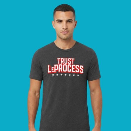 Trust The Process Philly Basketball Fan Tee