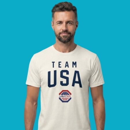 USA Summer Games Martial Arts Fan Tee